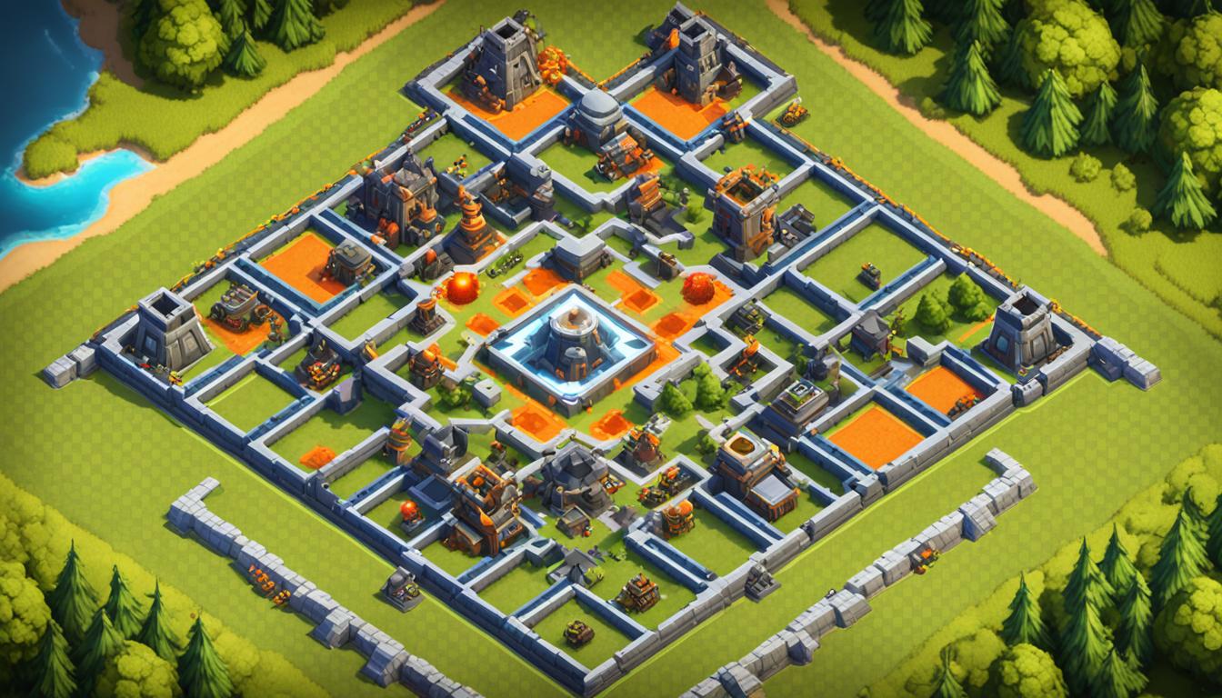 clash of clans th 11 base